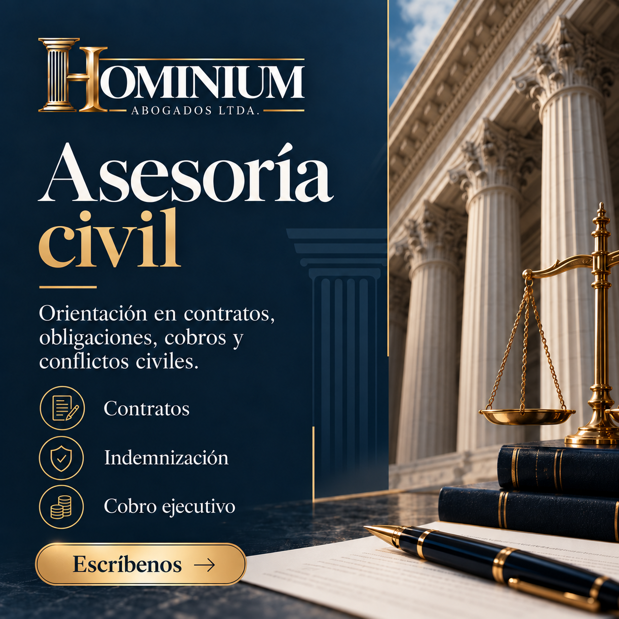 Pieza de marca Hominium: Derecho civil
